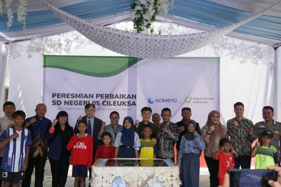 Komipo dan Yayasan GNI Resmikan Sekolah Tanggap Bencana Cileuksa Bogor
